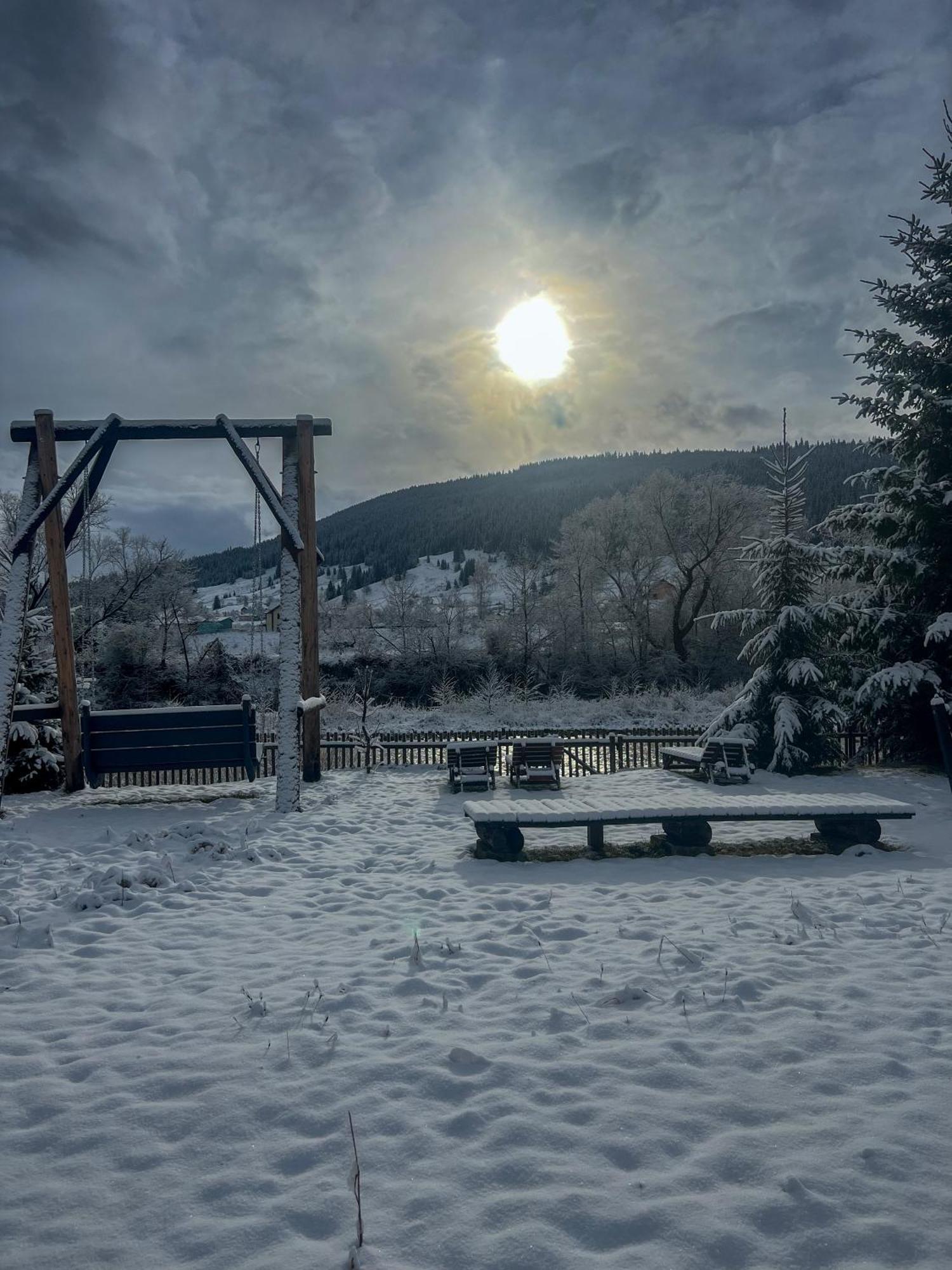 Котедж Шум Черемоша На Березі Річки Werchowyna Exterior foto